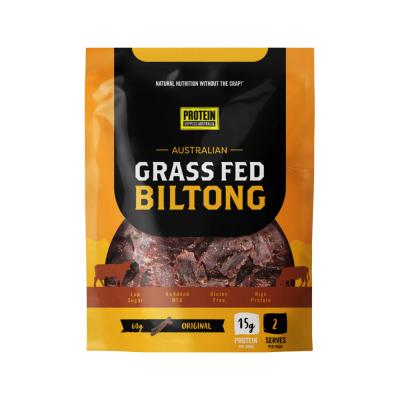 Protein Supplies Australia Australian Grass Fed Biltong Beef Original 60g